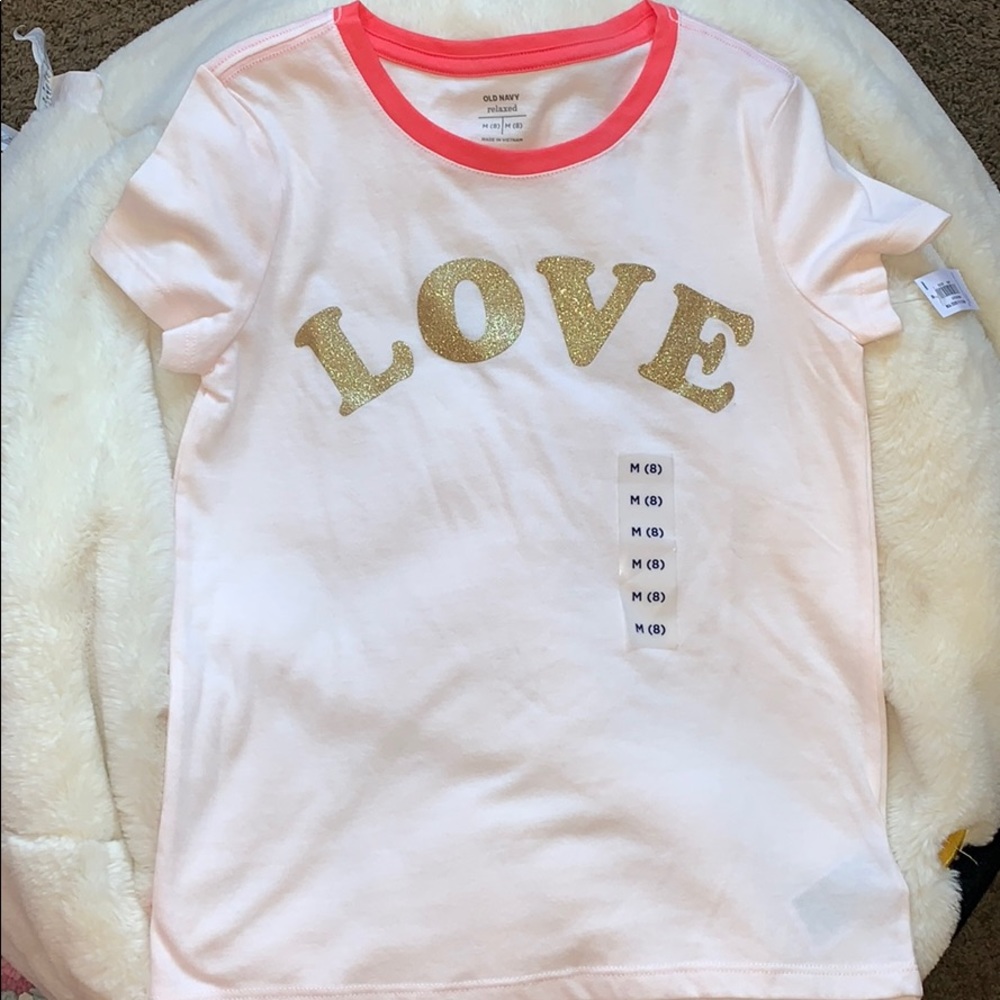 Girls LOVE print top